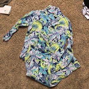 Lilly Pulitzer matching PJ set